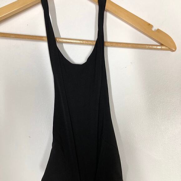 Retrofete Raven Dress Backless Twist Front Cutout Stretch Maxi Black NWT Size XL - Picture 7 of 12